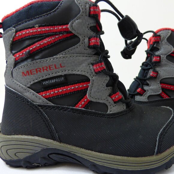 Merrell Kids' Snow Bank Waterproof Boot, Size 10 - Picture 2 of 4